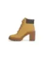 Beige Timberland Damenstiefel aus Leder für Herbst/Winter Beige Timberland Damenstiefel aus Leder für Herbst/Winter