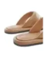 "Mango Flip Flops im Sale | Mango Damen Leder Zehentrenner in Beige – Einfarbig, Perfekt für Frühling/Sommer online kaufen"|Planet-Deluxe