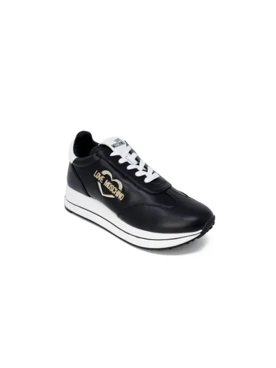 "Love Moschino Sneakers im Sale | Love Moschino Damen Herbst Sneakers Schwarz online kaufen"|Planet-Deluxe