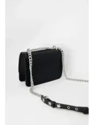 "Replay Einzelstücke & Seltenheiten im Sale | Replay Damen Umhängetasche Herbst/Winter Schwarz – Elegante Einfarbige Tasche mit Clipverschluss, 14x20x7 cm | Modell: FW3001 online kaufen"|Planet-Deluxe