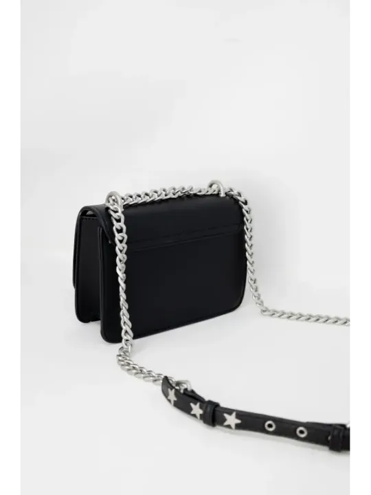 "Replay Einzelstücke & Seltenheiten im Sale | Replay Damen Umhängetasche Herbst/Winter Schwarz – Elegante Einfarbige Tasche mit Clipverschluss, 14x20x7 cm | Modell: FW3001 online kaufen"|Planet-Deluxe
