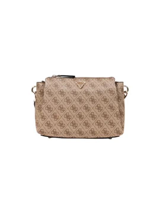 "Guess Einzelstücke & Seltenheiten im Sale | Guess Damen Umhängetasche Beige mit Druck für Herbst/Winter online kaufen"|Planet-Deluxe