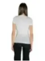 "Guess T-Shirts im Sale | Guess Damen T-Shirt Herbst/Winter Weiß mit Strass  online kaufen"|Planet-Deluxe