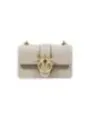 "Pinko Einzelstücke & Seltenheiten im Sale | Pinko Herbst Umhängetasche Beige 21x14x7cm online kaufen"|Planet-Deluxe