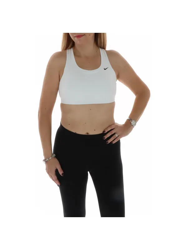 Weißer Nike Sport-BH Racerback Weißer Nike Sport-BH Racerback