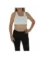 Weißer Nike Sport-BH Racerback