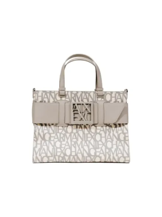 "Armani Exchange Einzelstücke & Seltenheiten im Sale | Armani Exchange Herbst Winter Damen Handtasche Beige online kaufen"|Planet-Deluxe