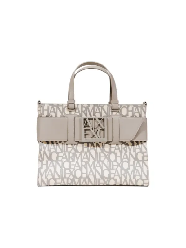 "Armani Exchange Einzelstücke & Seltenheiten im Sale | Armani Exchange Herbst Winter Damen Handtasche Beige online kaufen"|Planet-Deluxe