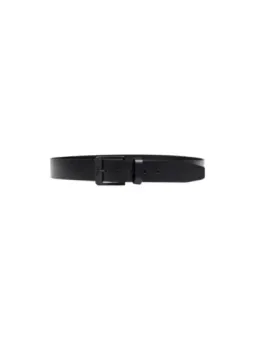 "Eleganter Boss Herrenledergürtel Schwarz, 105cm"