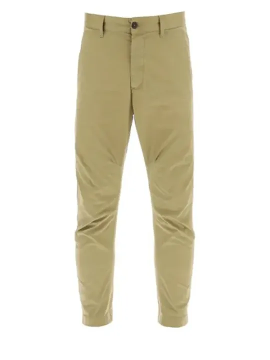 "Dsquared2 Hosen im Sale | Dsquared2 Herren Herbst Winter Baumwollhose Beige online kaufen"|Planet-Deluxe