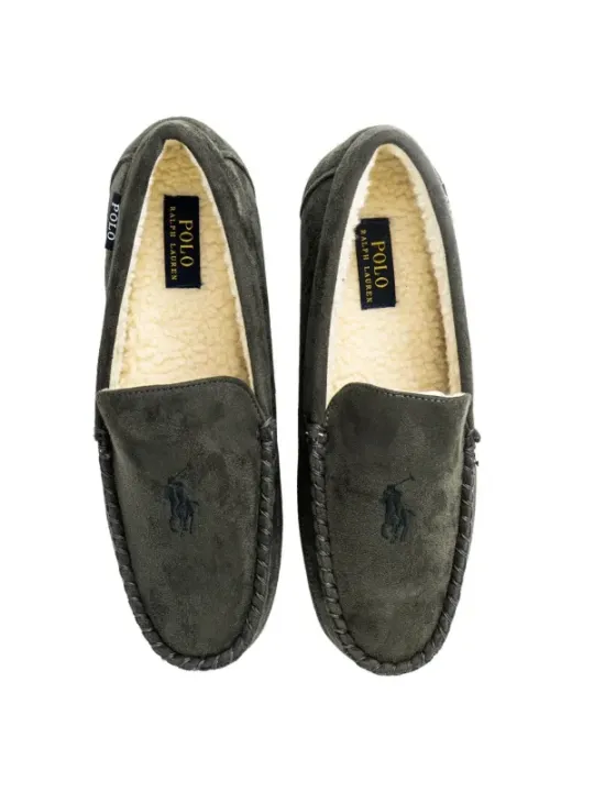 "RALPH LAUREN Mokassins im Sale | Ralph Lauren Herren Mokassins Grau Herbst Winter online kaufen"|Planet-Deluxe