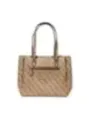 "Guess Einzelstücke & Seltenheiten im Sale | Guess HerbstHandtasche Beige mit Druck und Reißverschluss online kaufen"|Planet-Deluxe