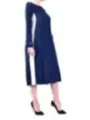 "Twinset Kleider im Sale | Twinset Damenkleid Blau Frühling Sommer Langarm online kaufen"|Planet-Deluxe