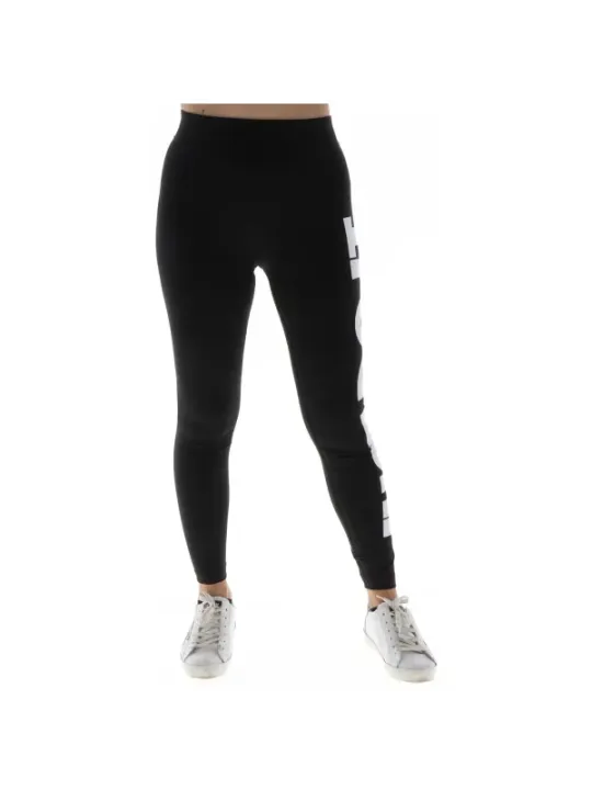 Nike Leggings, sportlich, schwarz, weiß gestreift