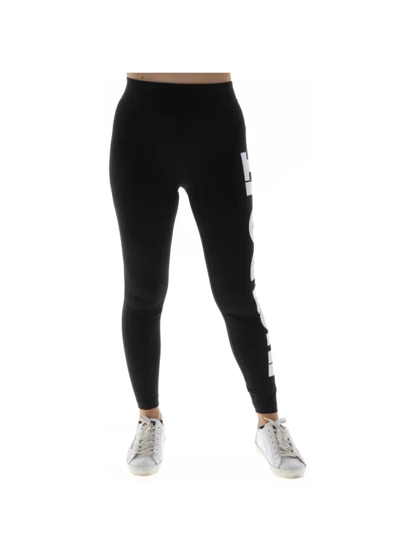 Nike Leggings, sportlich, schwarz, weiß gestreift Nike Leggings, sportlich, schwarz, weiß gestreift