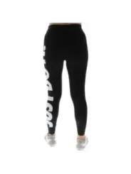 Schwarze Nike-Leggings mit Logo
