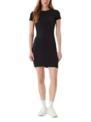 "Calvin Klein Jeans Kleider im Sale | Herbstkleid Calvin Klein Schwarz Damen online kaufen"|Planet-Deluxe