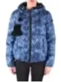 "Peuterey Jacken im Sale | Peuterey Damenjacke - Bunte Herbst/Winter Daunenjacke mit Kapuze und Reißverschluss, Blau online kaufen"|Planet-Deluxe