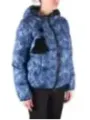 "Peuterey Jacken im Sale | Peuterey Damenjacke - Bunte Herbst/Winter Daunenjacke mit Kapuze und Reißverschluss, Blau online kaufen"|Planet-Deluxe