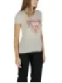 "Guess T-Shirts im Sale | Herbst/Winter Damen T-Shirt von Guess in Beige mit Print - Kurzarm, Rundhalsausschnitt - Artikelcode: W5YI08 J1314 - 95% Baumwol online kaufen"|Planet-Deluxe