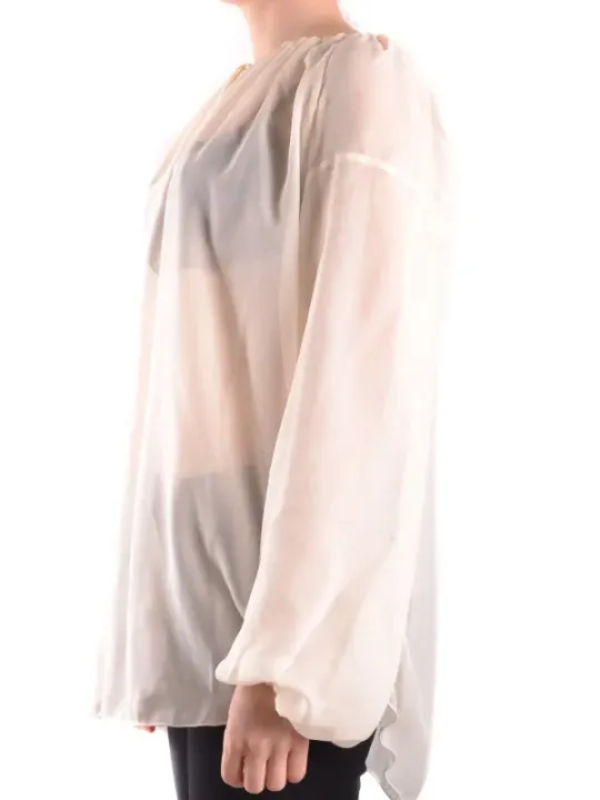 "Dondup Blusen im Sale | Dondup Seidenbluse Beige Herbst/Winter online kaufen"|Planet-Deluxe
