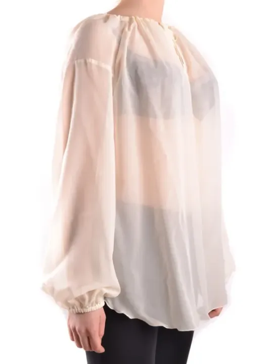 "Dondup Blusen im Sale | Dondup Seidenbluse Beige Herbst/Winter online kaufen"|Planet-Deluxe