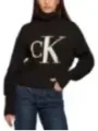 "Calvin Klein Jeans Pullover im Sale | Calvin Klein Jeans - Calvin Klein Jeans Maglia Donna online kaufen"|Planet-Deluxe