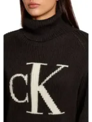 "Calvin Klein Jeans Pullover im Sale | Calvin Klein Jeans - Calvin Klein Jeans Maglia Donna online kaufen"|Planet-Deluxe
