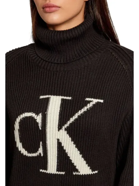 "Calvin Klein Jeans Pullover im Sale | Calvin Klein Jeans - Calvin Klein Jeans Maglia Donna online kaufen"|Planet-Deluxe
