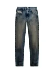 "Diesel Jeans im Sale | Diesel Herren Jeans Blau Abgenutzter Look Fruehling Sommer Kollektion online kaufen"|Planet-Deluxe