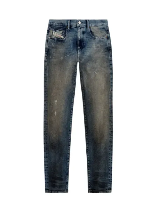 "Diesel Jeans im Sale | Diesel Herren Jeans Blau Abgenutzter Look Fruehling Sommer Kollektion online kaufen"|Planet-Deluxe