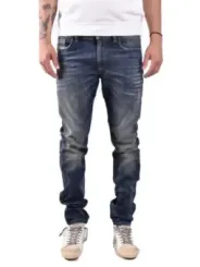 "Diesel Jeans im Sale | Diesel Herren Jeans Blau Abgenutzter Look Fruehling Sommer Kollektion online kaufen"|Planet-Deluxe