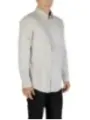 "Armani Exchange Hemden im Sale | Armani Exchange Herrenhemd Grau Streifen Herbst Winter online kaufen"|Planet-Deluxe