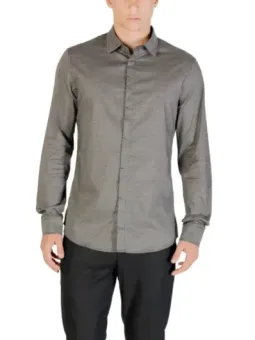 Armani Exchange Herrenhemd Blau - Stilvoll für Herbst/Winter