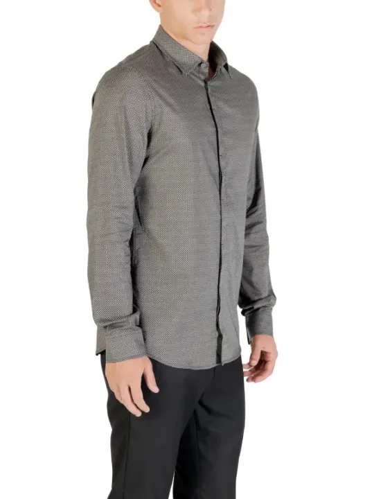 "Armani Exchange Hemden im Sale | Armani Exchange Herrenhemd Blau Herbst Winter online kaufen"|Planet-Deluxe