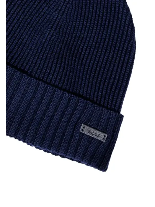 "Boss Caps & Mützen im Sale | Boss Herren-Wollhut Blau für Herbst/Winter online kaufen"|Planet-Deluxe
