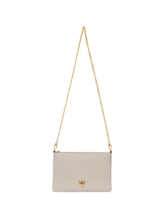 "Pinko Einzelstücke & Seltenheiten im Sale | Pinko Herbst Winter Umhängetasche Beige online kaufen"|Planet-Deluxe