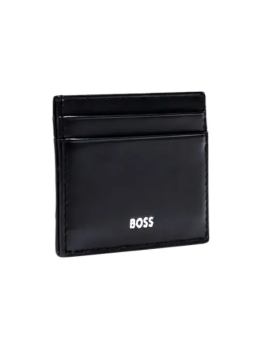 "Boss Brieftaschen im Sale | Boss Herren Brieftasche Schwarz Leder Herbst/Winter online kaufen"|Planet-Deluxe