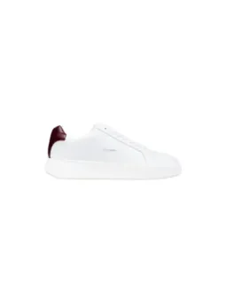 "Calvin Klein Herren Herbst Sneaker, Weißes Leder"