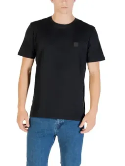 "Elegantes Boss Herren T-Shirt Schwarz - Herbst/Winter"