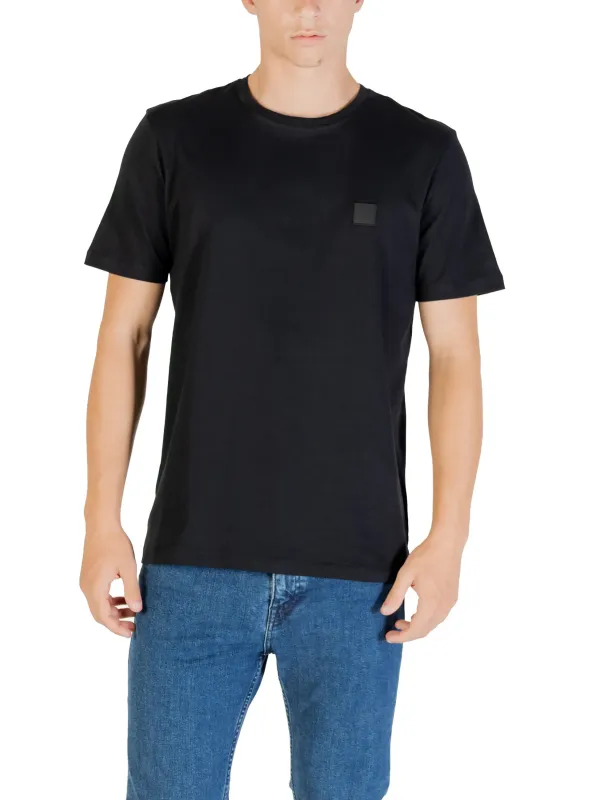 "Elegantes Boss Herren T-Shirt Schwarz - Herbst/Winter" "Elegantes Boss Herren T-Shirt Schwarz - Herbst/Winter"