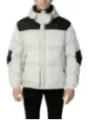 Blauer 333152 gesteppte Winterjacke Herren