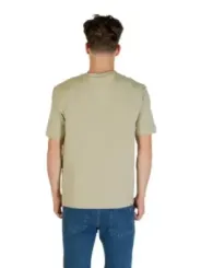 "Boss T-Shirts im Sale | Boss Herren T-Shirt Herbst/Winter Grün Rundhals Kurzarm online kaufen"|Planet-Deluxe