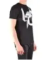 "Neil Barrett T-Shirts im Sale | Neil Barrett Herren TShirt Schwarz Druck Rundhals Kurzarm online kaufen"|Planet-Deluxe
