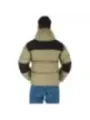 Leichte braune Blauer Pufferjacke