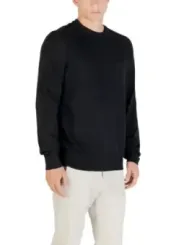 "Boss Pullover im Sale | Boss Herrenpullover Schwarz Rundhals Herbst Winter online kaufen"|Planet-Deluxe