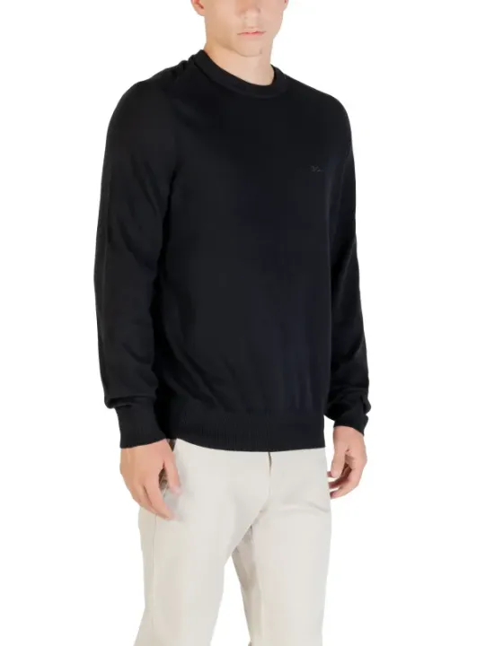 "Boss Pullover im Sale | Boss Herrenpullover Schwarz Rundhals Herbst Winter online kaufen"|Planet-Deluxe