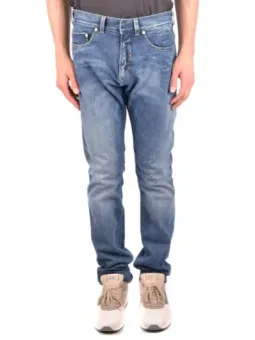 "Stylische Neil Barrett Herrenjeans Blau für Herbst/Winter"