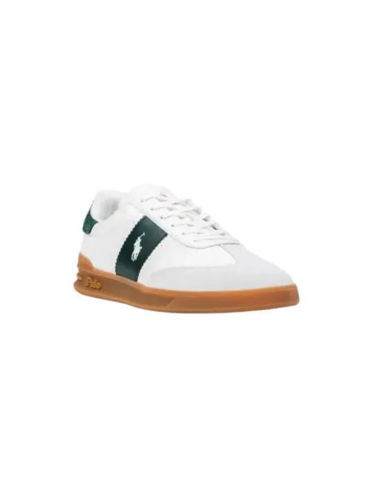 "RALPH LAUREN Sneakers im Sale | Ralph Lauren Herren Herbst Sneaker Weiß Bunt Leder online kaufen"|Planet-Deluxe