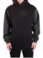 "Neil Barrett Sweatshirts im Sale | Neil Barrett Herren Fleece Hoodie Schwarz Herbst Winter online kaufen"|Planet-Deluxe